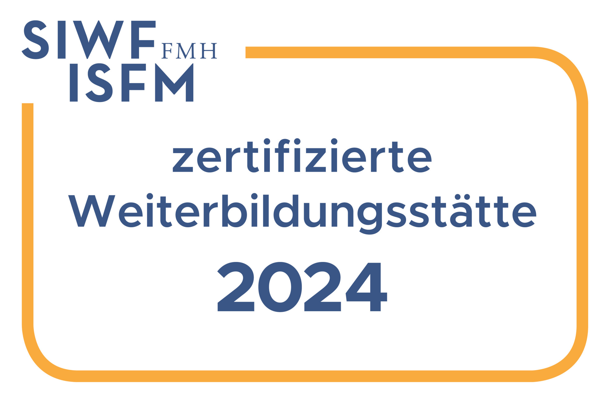 SIWF Weiterbildungsstätte 2024